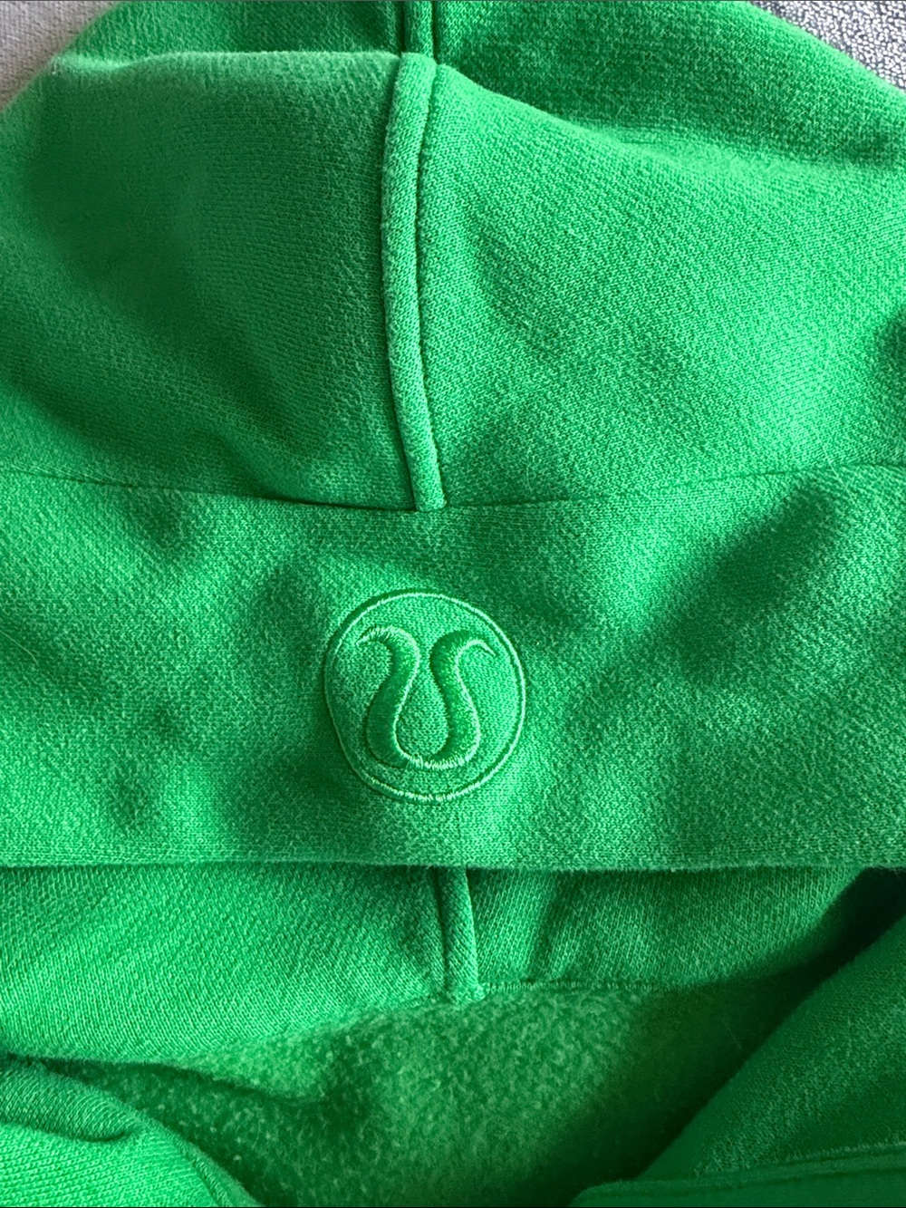 lululemon athletica Bright Green Half-Zip Hoodie - Picture 3 of 3